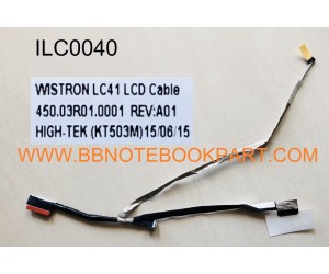 Lenovo IBM  LCD Cable สายแพรจอ Yoga 500  500s Series /  500-14IBD 500-14IHW 500-14ISK  /  Ideapad Flex 3      450.03R01.0002  
